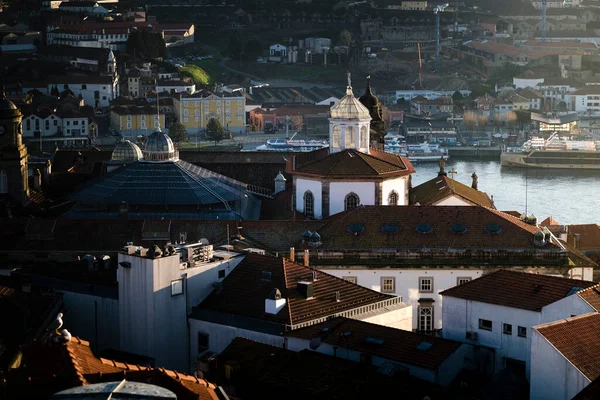 Вид Исторический Район Порту Португалия — стоковое фото