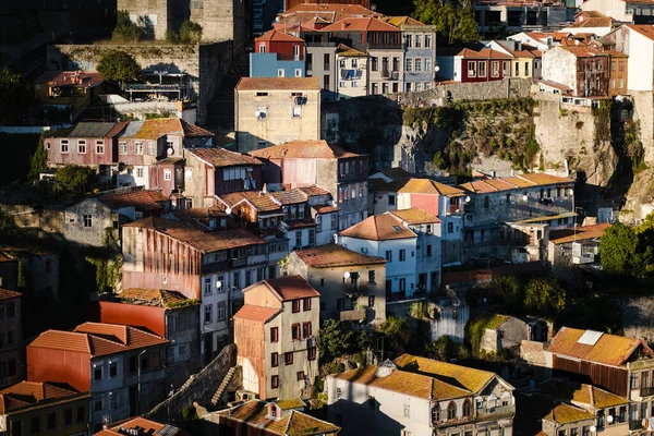 Vue Sur Des Quartiers Historiques Porto Portugal — Photo
