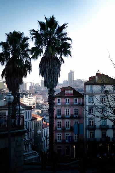 View Facades Houses Old City Porto Portugal — Stock Photo, Image