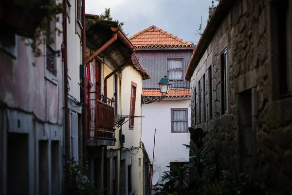 Utsikt Över Historiska Gatorna Porto Portugal — Stockfoto