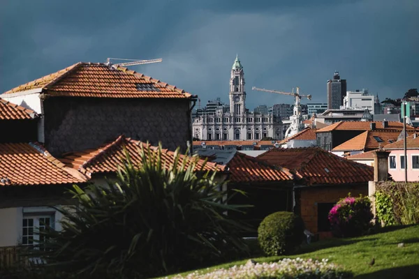 Vista Centro Histórico Porto Portugal Fotografias De Stock Royalty-Free