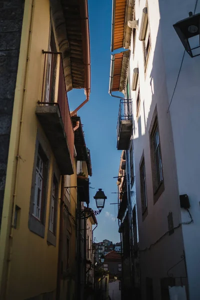 Utsikt Över Historiska Gatorna Porto Portugal — Stockfoto