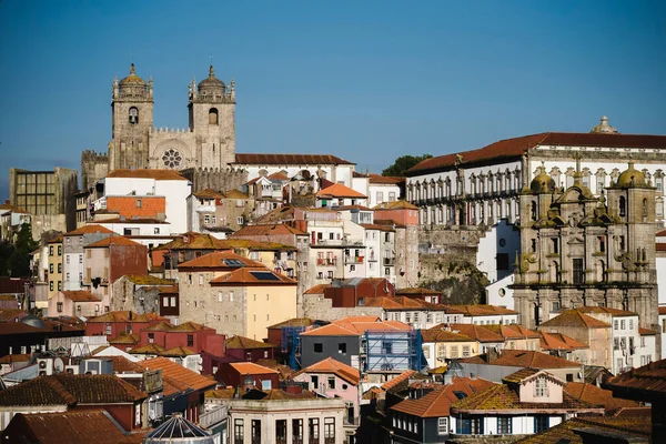 Vista Edificios Centro Histórico Oporto Portugal — Foto de Stock