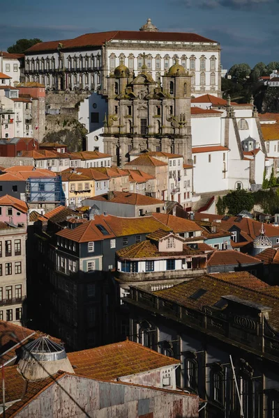 Utsikt Över Portos Historiska Centrum Portugal Royaltyfria Stockfoton