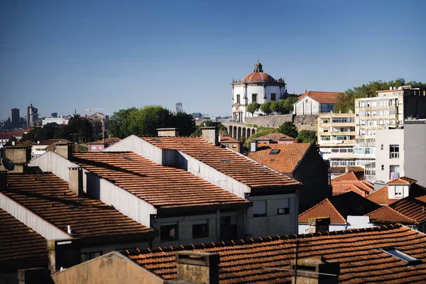 View Rooftops Vila Nova Gaia Porto Portugal — стоковое фото