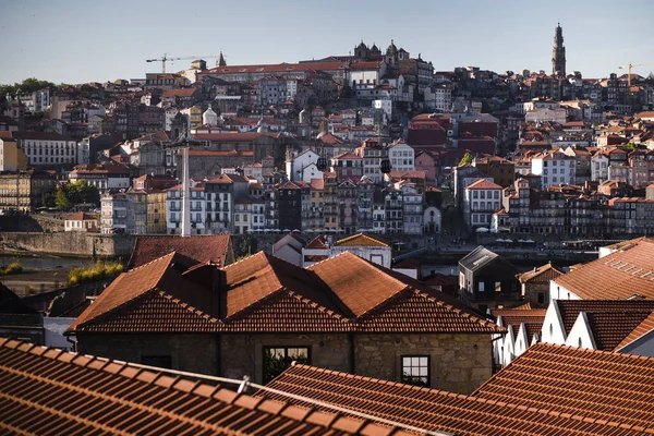 View Porto Ribeiro Rooftops Vila Nova Gaia Porto Portugal — Stockfoto