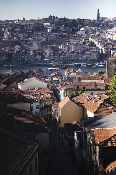 Utsikt Från Hustaken Vila Nova Gaia Porto Portugal Royaltyfria Stockfoton