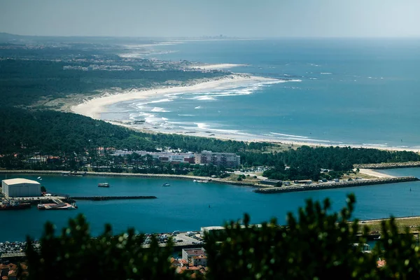 Top View Atlantic Coast Viana Castelo Portugal — Stock Photo, Image