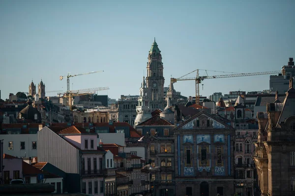 Una Vista Los Edificios Centro Histórico Porto Portugal Fotos de stock