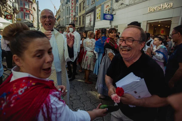 Porto Portugal Yul 2022 Durante Las Tradicionales Rusas Final Las —  Fotos de Stock