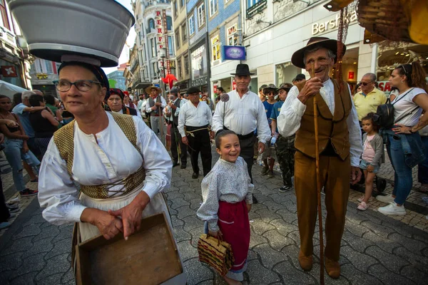 Порто Португаль 2022 Время Традиционного Русгаса Конце Праздника Святого Иоанна Стоковая Картинка