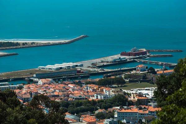 Uitzicht Atlantische Kust Van Viana Castelo Portugal — Stockfoto
