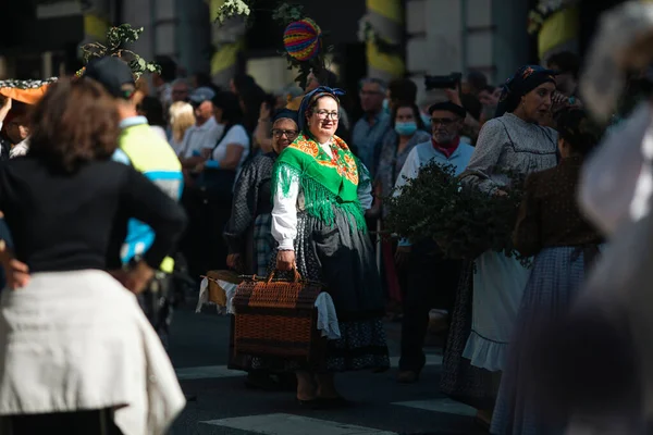 Порто Португаль 2022 Время Традиционного Русгаса Конце Праздника Святого Иоанна — стоковое фото