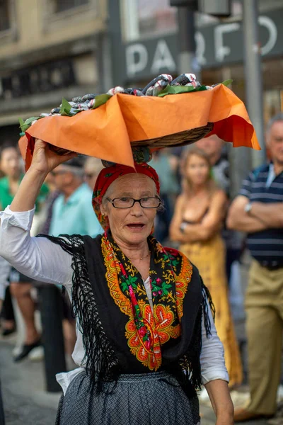 Porto Portugal Jul 2022 Beim Traditionellen Rusgas Ende Der Johannisfeierlichkeiten lizenzfreie Stockfotos