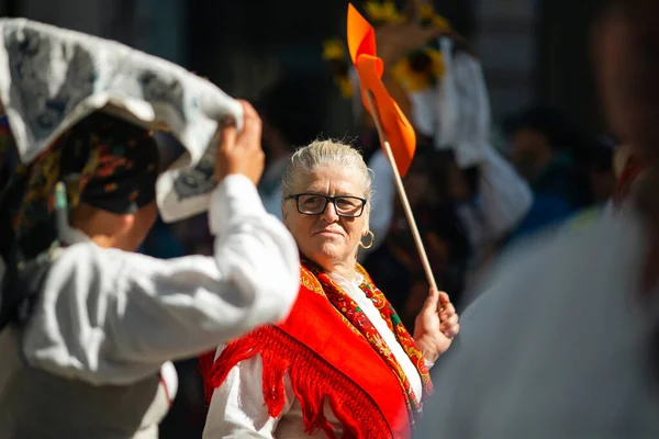 Porto Portugal Jul 2022 Beim Traditionellen Rusgas Ende Der Johannisfeierlichkeiten — Stockfoto