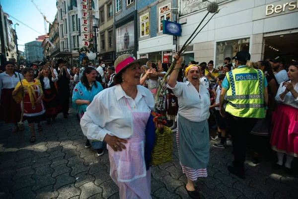 Porto Portugal Yul 2022 Pendant Les Russes Traditionnels Fin Des — Photo