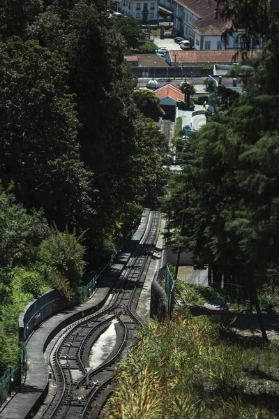 View Old Funicular Viana Castelo Portugal — Stockfoto
