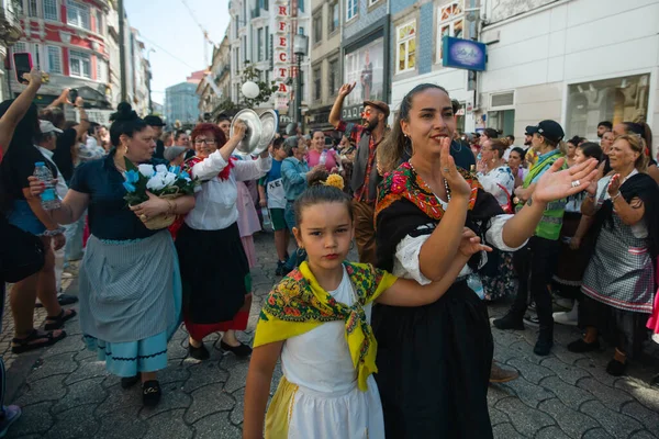 พอร โปรต เกส กรกฎาคม 2022 ในช วงเทศกาลเซนต จอห Rusgas Sao — ภาพถ่ายสต็อก