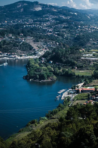 มมองของภ านของ Douro Valley Porto โปรต เกส — ภาพถ่ายสต็อก