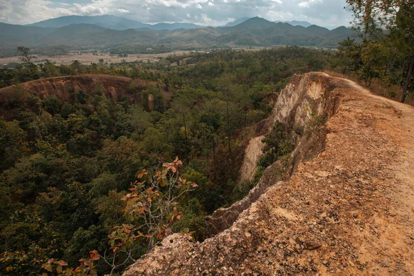 Kuzey Tayland Dağ Manzarası — Stok fotoğraf