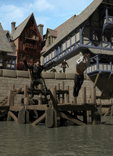 Побег из городской гвардии
