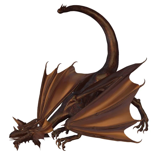 Bronze Dragon — Stock Photo, Image