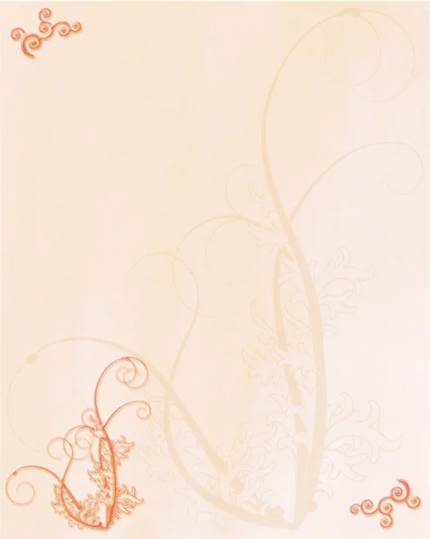 Peach Flourish textured background paper — Stock Photo, Image