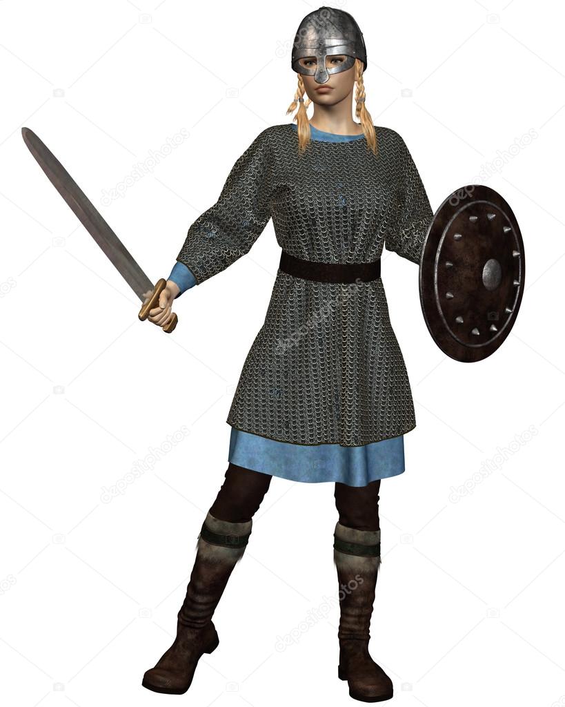 Medieval Women's Armor shieldmaiden Viking Armor 