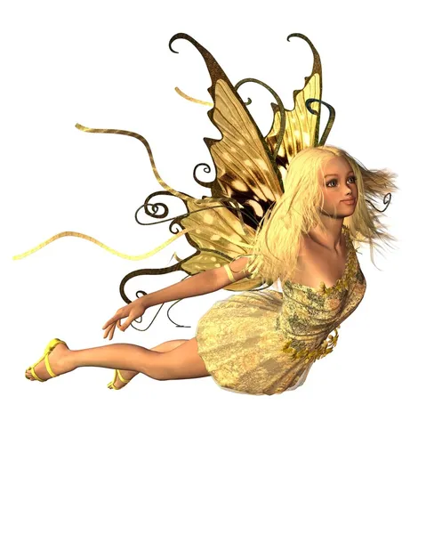 Zomer fairy - vliegen — Stockfoto
