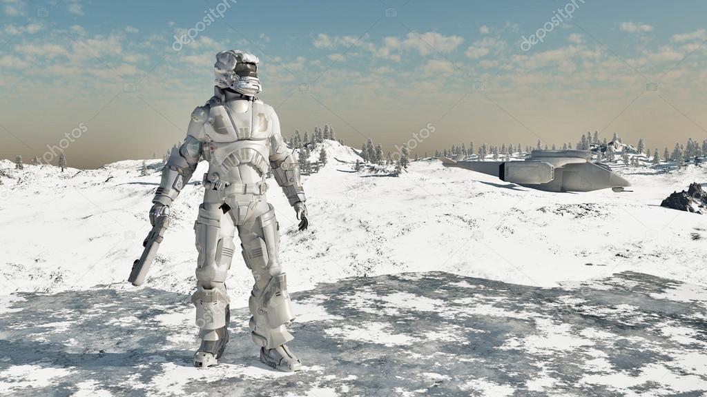 Space Marine - Ice Warrior