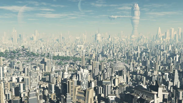 未来都市写真素材 ロイヤリティフリー未来都市画像 Depositphotos