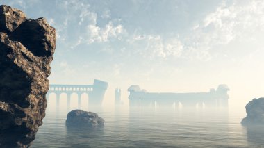 Last Ruins of Lost Atlantis clipart
