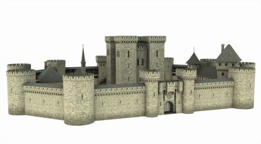 Mediaeval Castle clipart