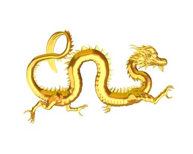 Altın Çince dragon - 3