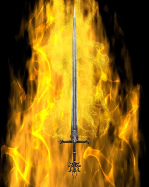 Flaming kılıç