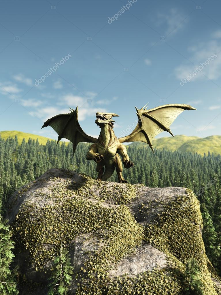 dragon groen