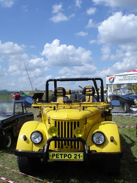 En festival av retro bilar "avtoexotica-2009" i Moskva. — 图库照片