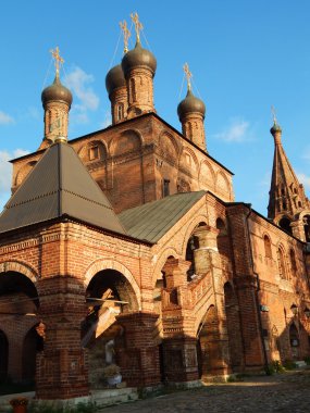 Dormition Katedrali. krutitsy ataerkil metochion (13. yüzyıl), Moskova. Ağustos, 2013.
