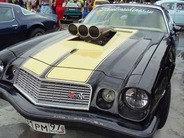 Retro Fest - toinen retroautofestivaali Moskovassa. heinäkuu, 2013 . — kuvapankkivalokuva