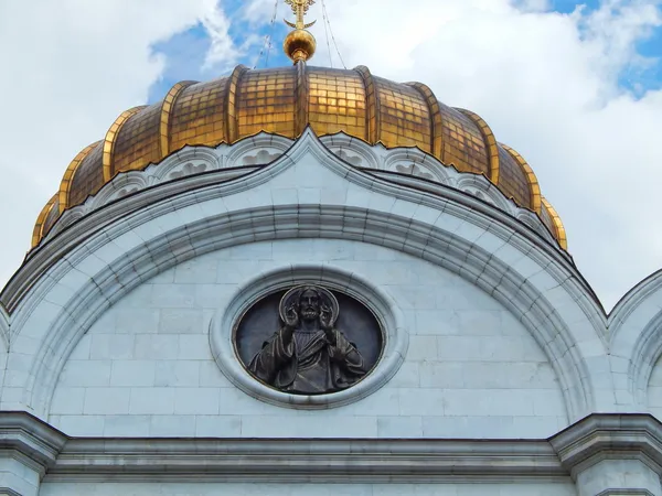 De kathedraal van Christus de Verlosser, Moskou. juli, 2014. — Stockfoto