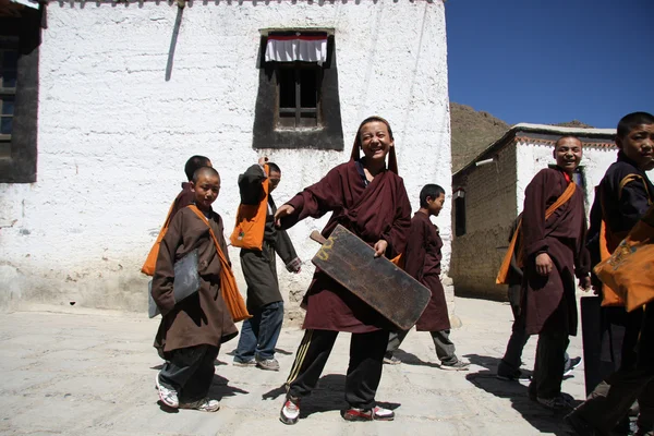 Tibet geht zur Schule — Stockfoto