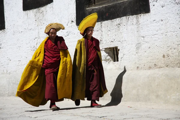 Tibet monks — Stock Photo, Image