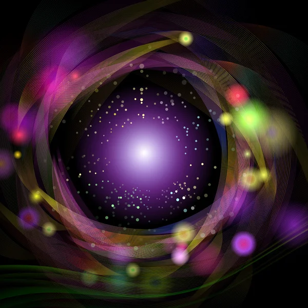 Rotación abstracta del fondo estrellado a rayas de alfiler Imagen de archivo