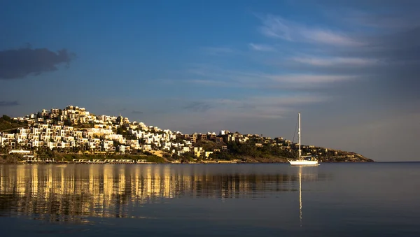 bay üzerindeki sabah