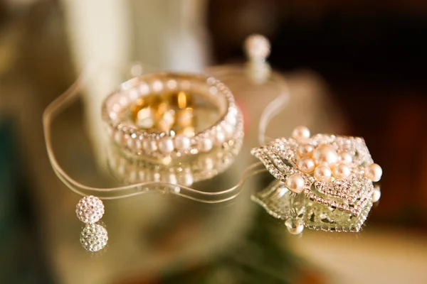 Accessori da sposa — Foto Stock