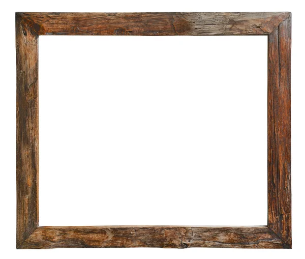 Old wooden frame Stock Image