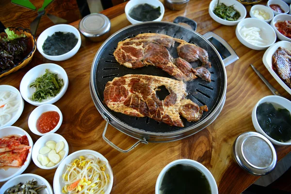 韩国烤肉 — 图库照片