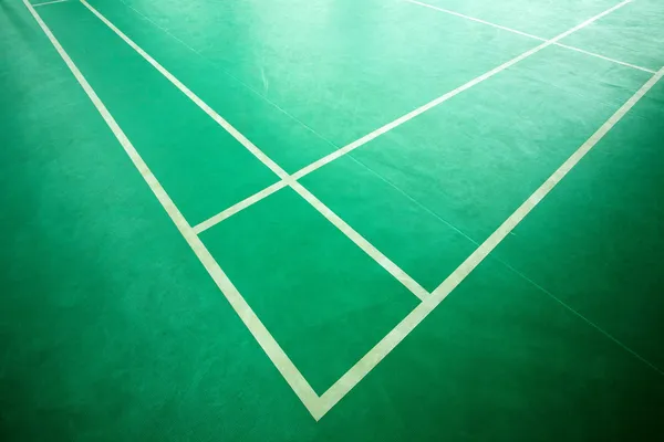 Badminton court — Stock Photo, Image