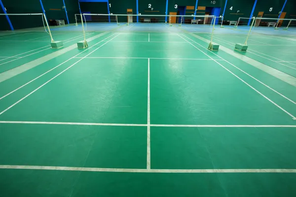 Badmintonplatz — Stockfoto