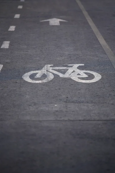 Велосипедної доріжці — стокове фото